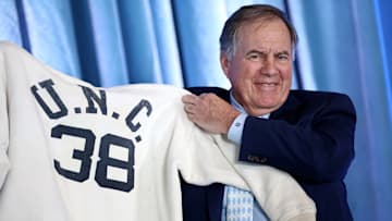 North Carolina Tar Heels Present New Football Coach Bill Belichick