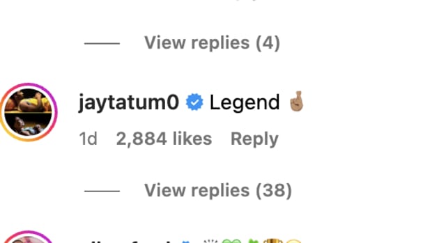 Jayson Tatum's Comment