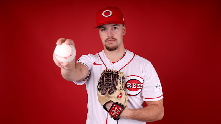 Cincinnati Reds pitcher Connor Phillips