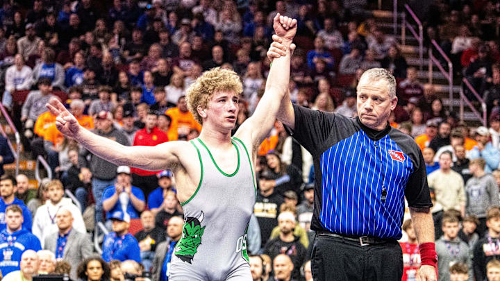 Blake Fox won his second state title last season for Osage as a sophomore. 