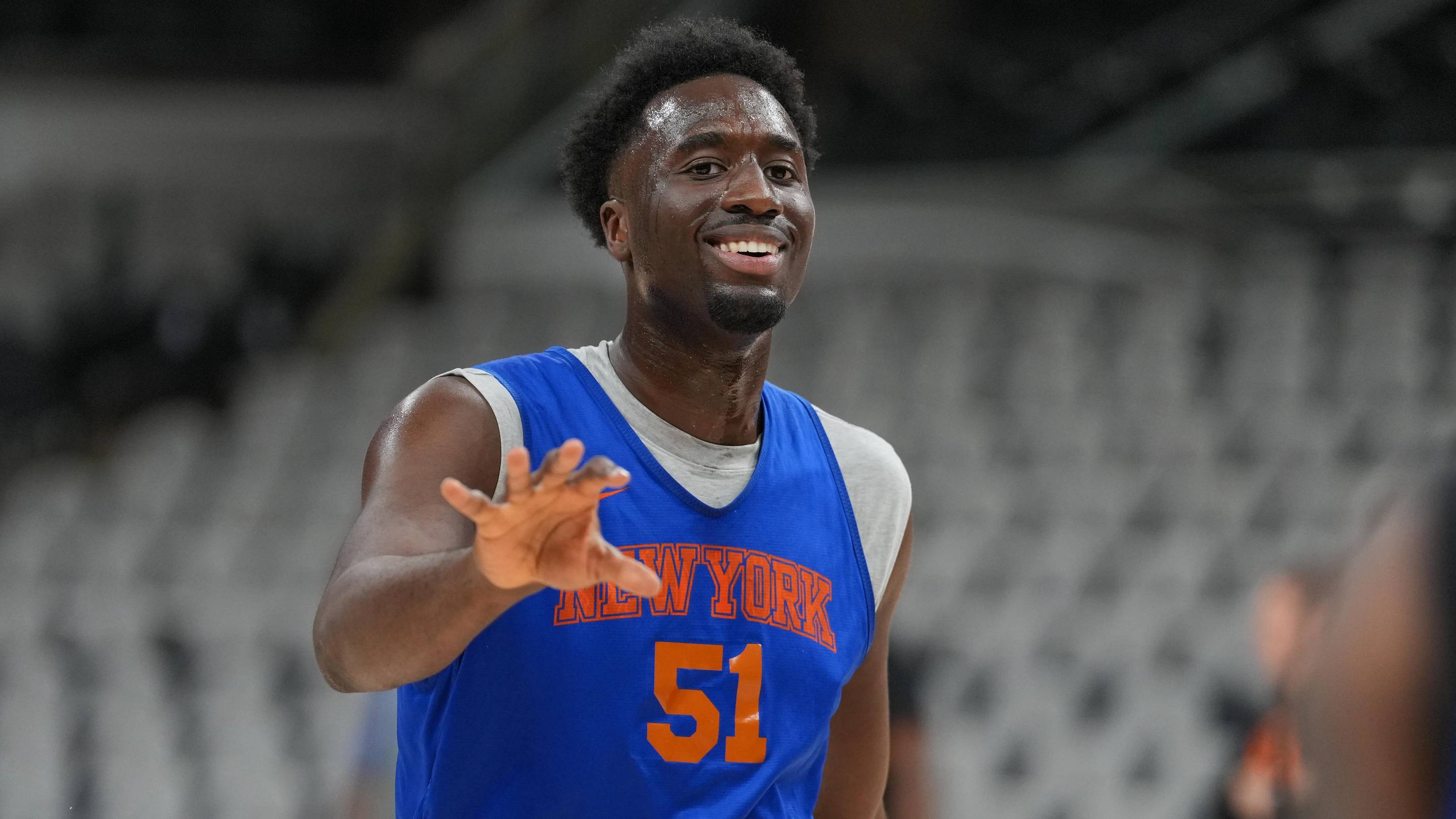 The Knicks may have kept Mohamed Diawara a secret despite winning the Finals.