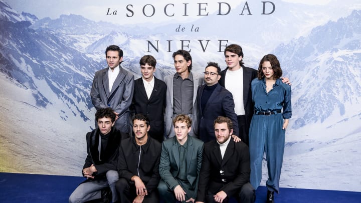 "La Sociedad de la Nieve " Premiere In Madrid