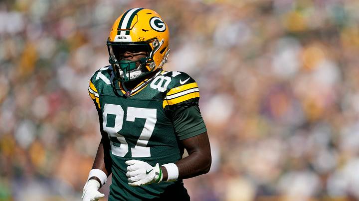 Green Bay Packers wide receiver Romeo Doubs