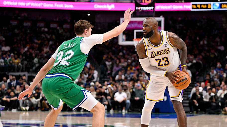 Cooper Flagg and LeBron James