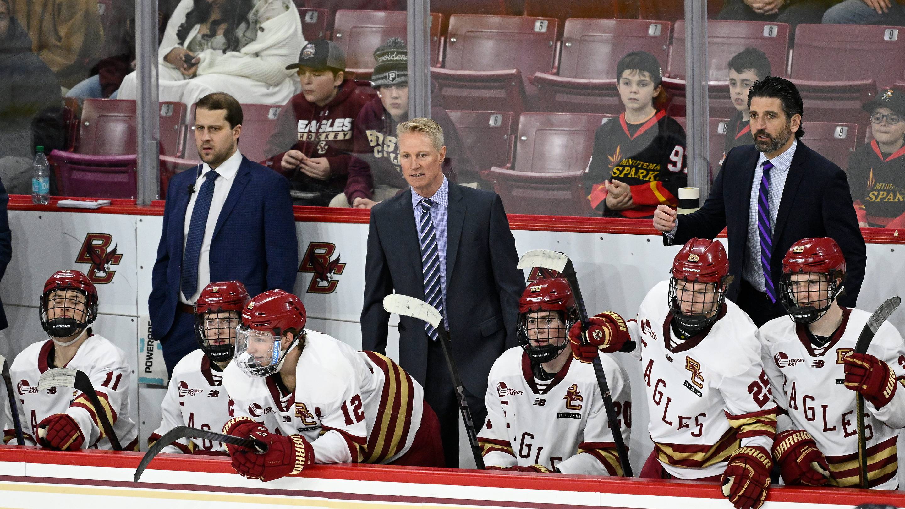 Boston College coach Greg Brown gives troubling update on Bruins prospect Will Moore
