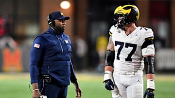 Sherrone Moore, Blake Frazier, Michigan Wolverines