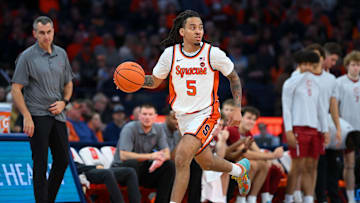 Syracuse basketball starting point guard Jaquan Carlos has struggled this season. He says he's confident he can play better.