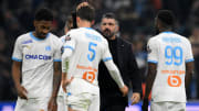 Les Marseillais après leur succès contre Rennes