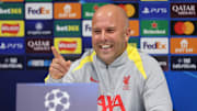 Liverpool FC Training Session And Press Conference - UEFA Champions League 2024/25 League Phase MD2