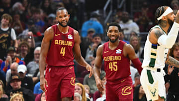 Evan Mobley and Donovan Mitchell, Cleveland Cavaliers