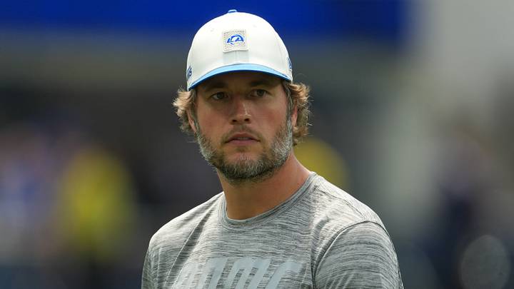 Los Angeles Rams quarterback Matthew Stafford.