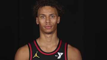Dyson Daniels #5 of the Atlanta Hawks