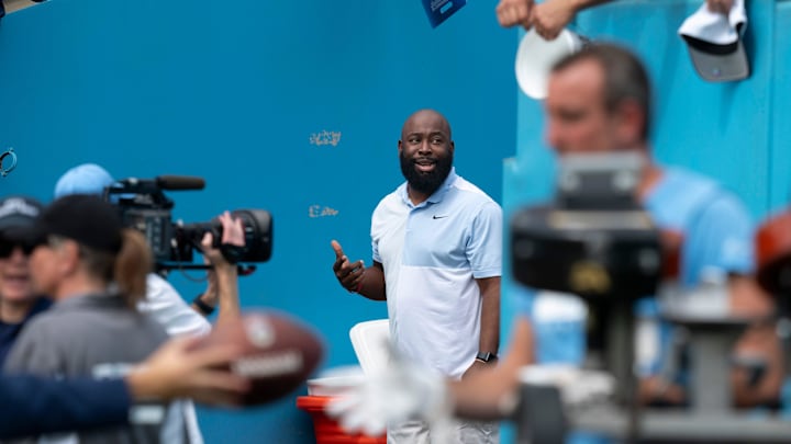 Former Tennessee Titans General Manager Ran Carthon on July 27, 2024. Former Tennessee Titans General Manager Ran Carthon on July 27, 2024.