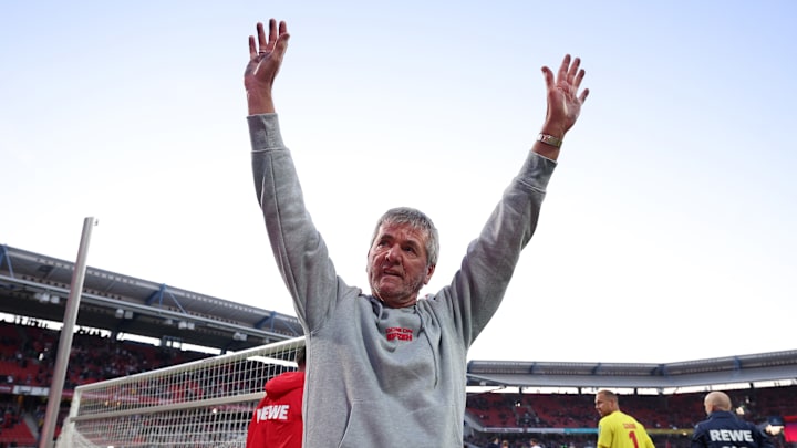 Friedhelm Funkel wird Köln in der Bundesliga nicht trainieren Friedhelm Funkel wird Köln in der Bundesliga nicht trainieren