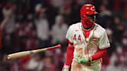 Elly De La Cruz conectó par de jonrones ante los Rangers 