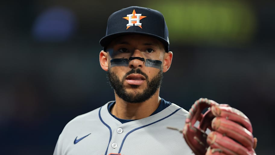 Houston Astros third baseman Carlos Correa