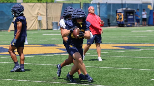 West Virginia University running back Murphy Clement.