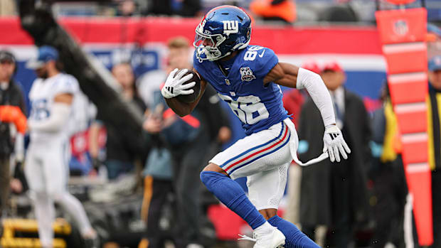 Slayton has been with the Giants since he was drafted by New York in 2019.