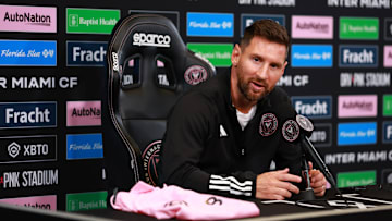 Inter Miami CF Press Conference With Lionel Messi