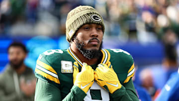 Green Bay Packers running back Josh Jacobs