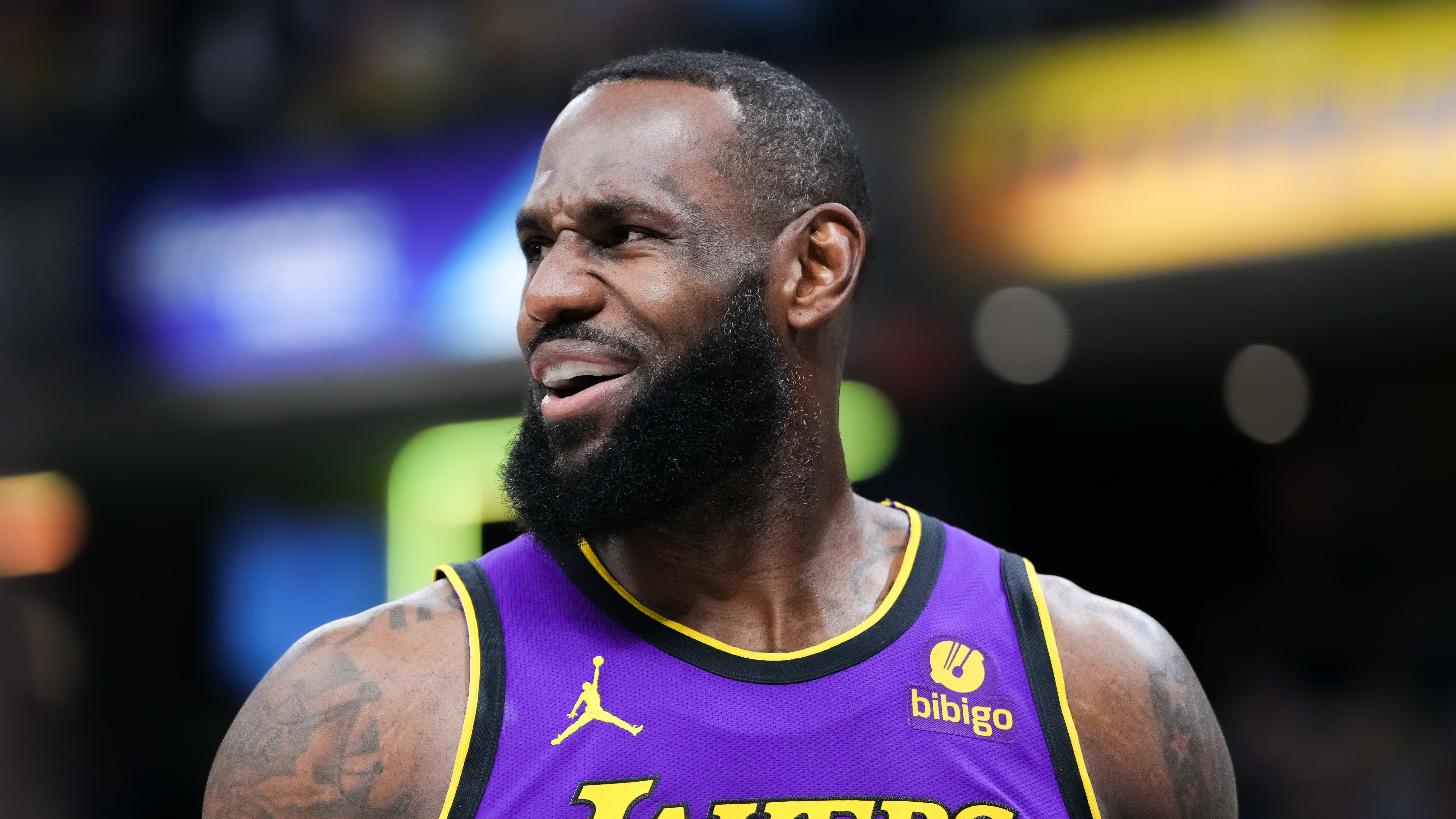 Los Angeles Lakers' LeBron James