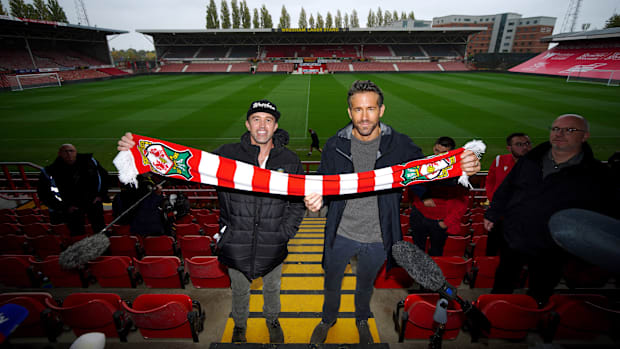 Rob McElhenney and Ryan Reynolds.