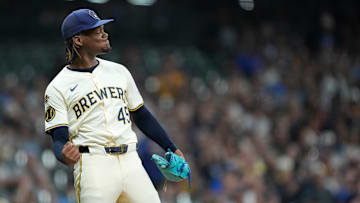 Milwaukee Brewers closer Abner Uribe secures a save versus the Los Angeles Angels.