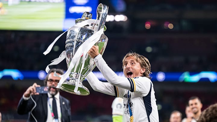 Modric ganó 6 Champions League con el Real Madrid Modric ganó 6 Champions League con el Real Madrid