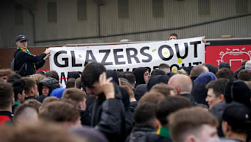 Manchester United Fans Protest Against Glazer Family Ownership