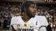 Oct 7, 2023; Tempe, Arizona, USA; Colorado Buffaloes quarterback Shedeur Sanders (2) after defeating the Arizona State Sun Devils at Mountain America Stadium, Home of the ASU Sun Devils. 