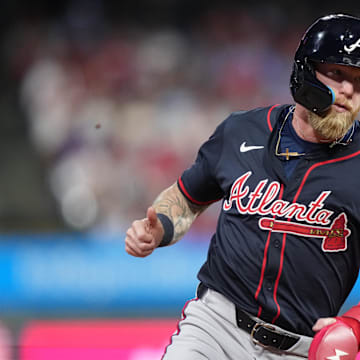 Fraley has gotten on base at a nice clip since coming to Atlanta