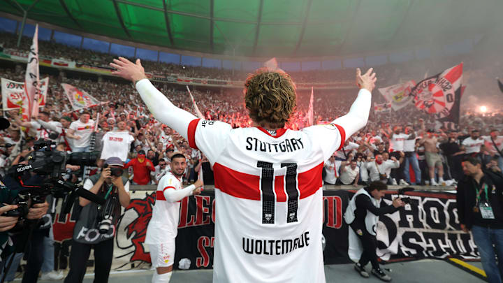 Der VfB Stuttgart gewann den DFB-Pokal Der VfB Stuttgart gewann den DFB-Pokal