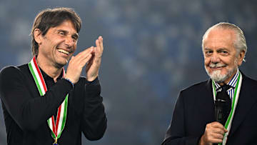 Antonio Conte e Aurelio De Laurentiis