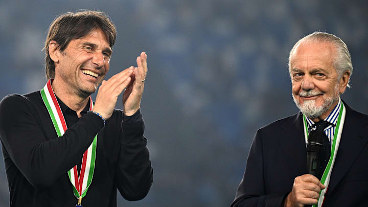 Antonio Conte e Aurelio De Laurentiis