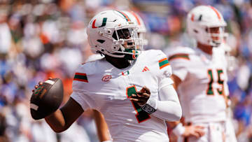 Miami QB Cam Ward