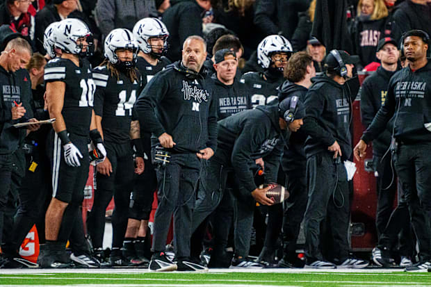 Nebraska Cornhuskers head coach Matt Rhule
