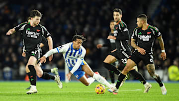 The Gunners battled to victory on the coast