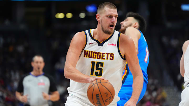Denver Nuggets center Nikola Jokic.