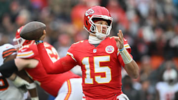 Patrick Mahomes of the Kansas City Chiefs