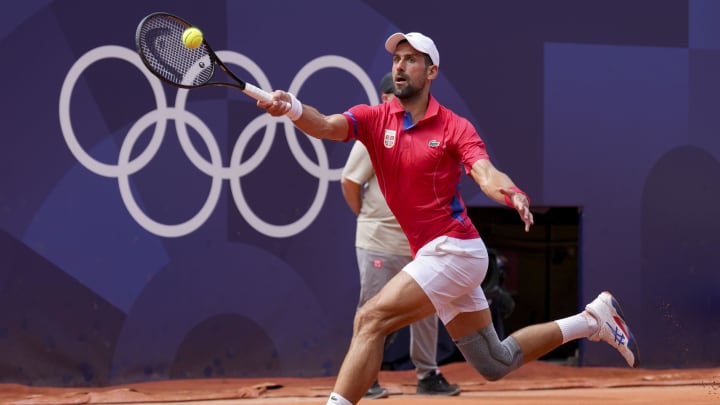 Novak Djokovic overcame an injury scare on Thursday.