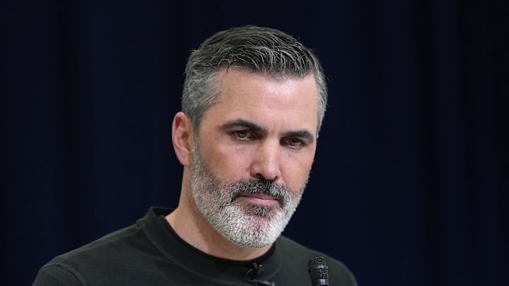 Atlanta Falcons coach Kevin Stefanski 