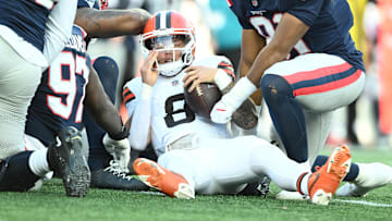 Cleveland Browns quarterback Dillon Gabriel