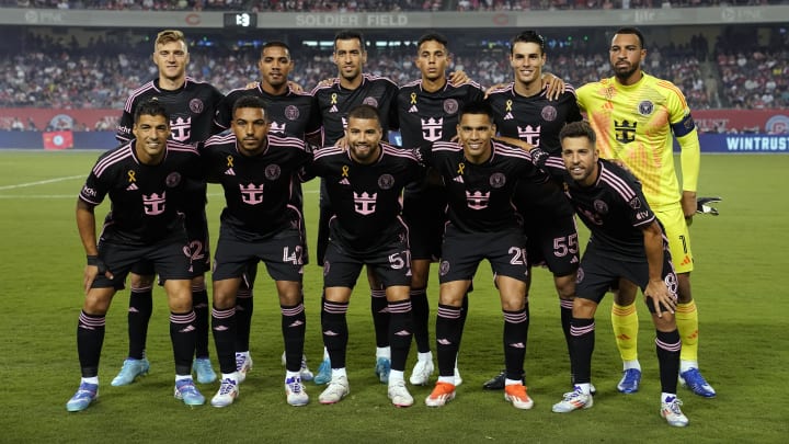 El once titular del Inter Miami contra el Chicago Fire