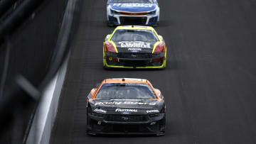 Brad Keselowski, Ryan Blaney, Kyle Larson, Brickyard 400, Indianapolis Motor Speedway, NASCAR