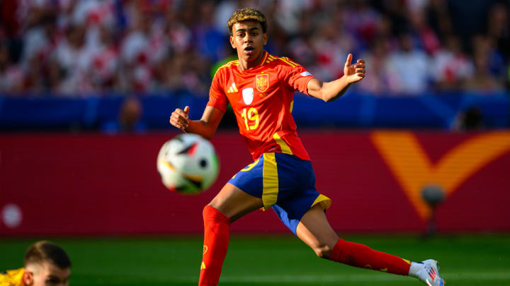Lamine Yamal fue figura en el estreno de España en la Eurocopa 2024