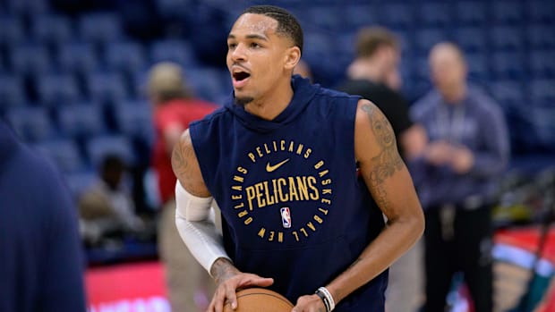 New Orleans Pelicans guard Dejounte Murray