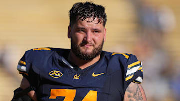 Former California Golden Bears offensive lineman Matthew Wykoff (74) has transferred to Houston.