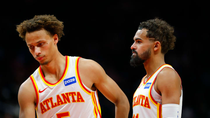 Trae Young, Dyson Daniels, Atlanta Hawks