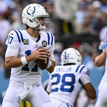 Daniel Jones and the Colts are road underdogs against the Rams in Week 4. 