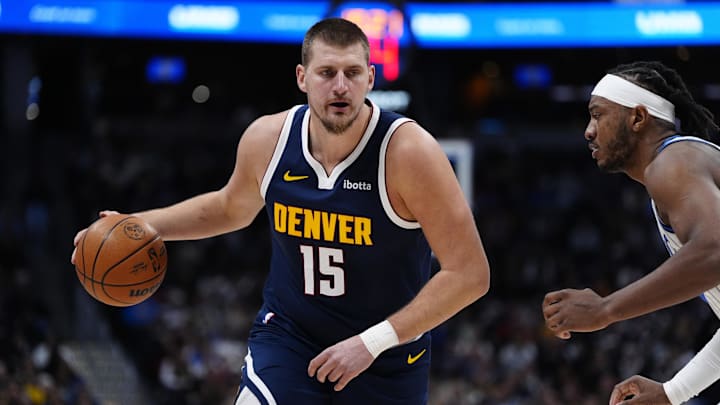 Denver Nuggets center Nikola Jokic is a great prop target on Christmas.